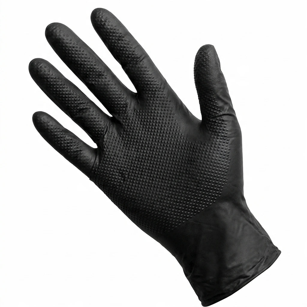 RUSH Diamond Grip Nitril Gloves