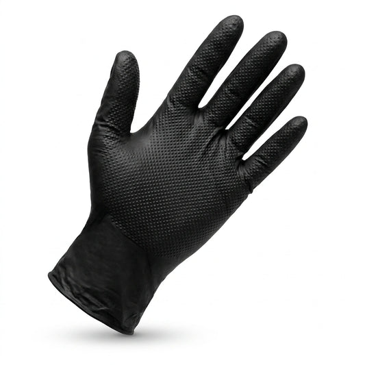 RUSH Diamond Grip Nitril Gloves