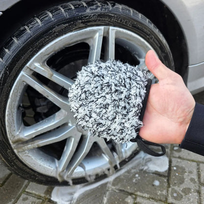 Mikrofaser-Felgenwaschhandschuh