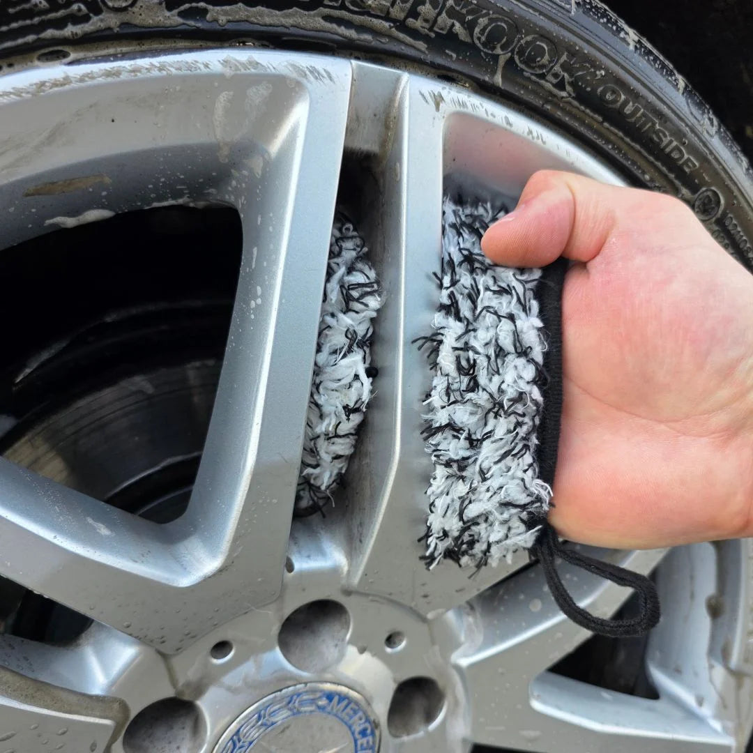 Mikrofaser-Felgenwaschhandschuh
