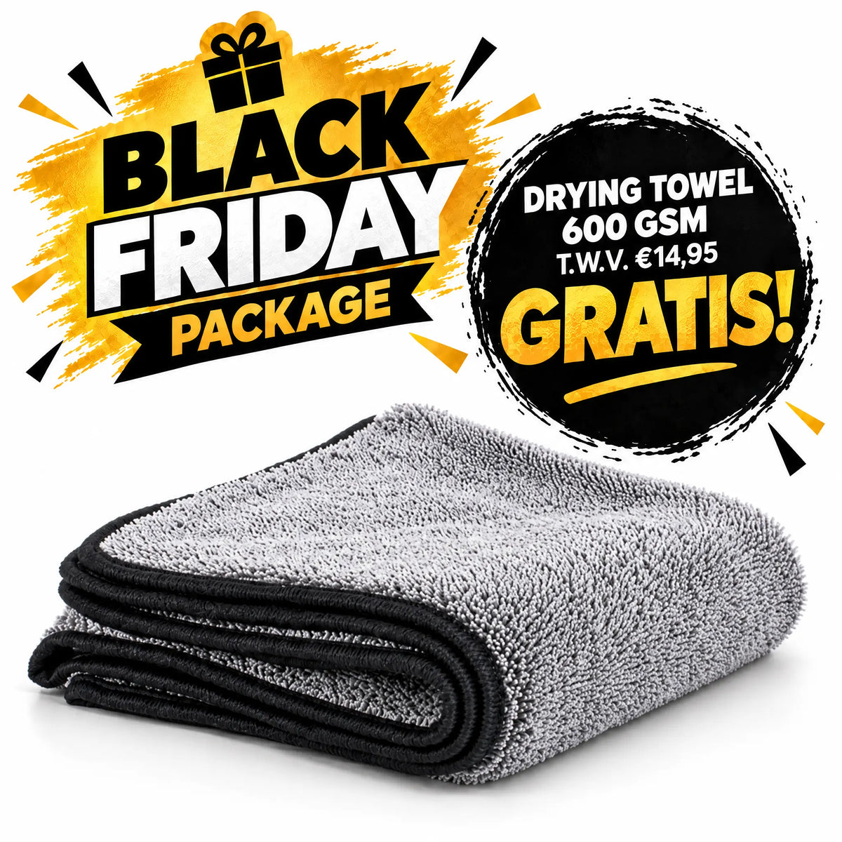 Black Friday-Paket + GRATIS Trockentuch